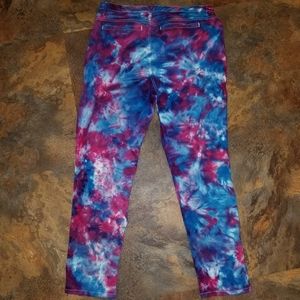 Tie dyed pants